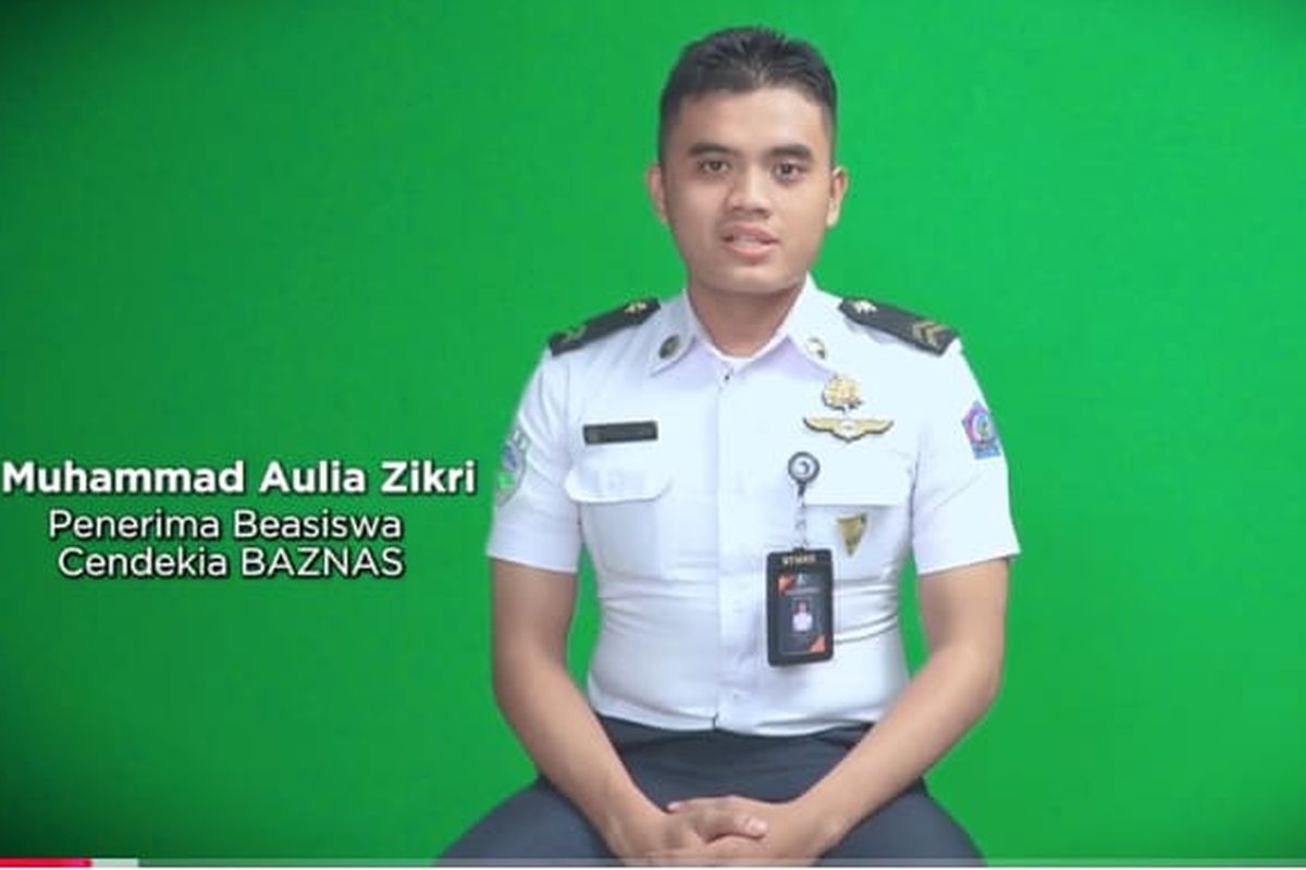 Kisah Zikri, Anak Satpam Lolos STMKG dan Raih Beasiswa BAZNAS