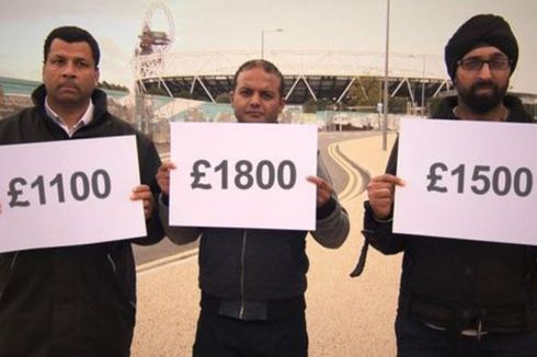 Para Pekerja di Olimpiade London 2012 Tuntut Upah yang Belum Dibayar