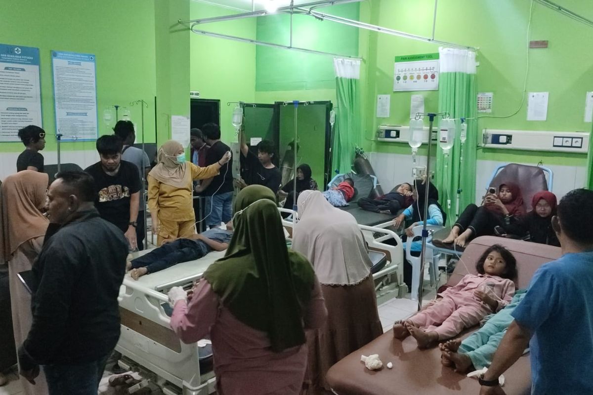 Puskesmas Pulau Sebatik, Nunukan, Kaltara kebanjiran pasien anak yang diduga keracunan menu MBG