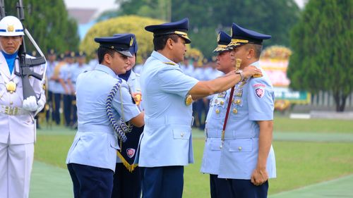 Pangkoopsudnas Pimpin Sertijab Pangkoopsud I, Minta Jajaran Bantu Jaga Pemilu Kondusif