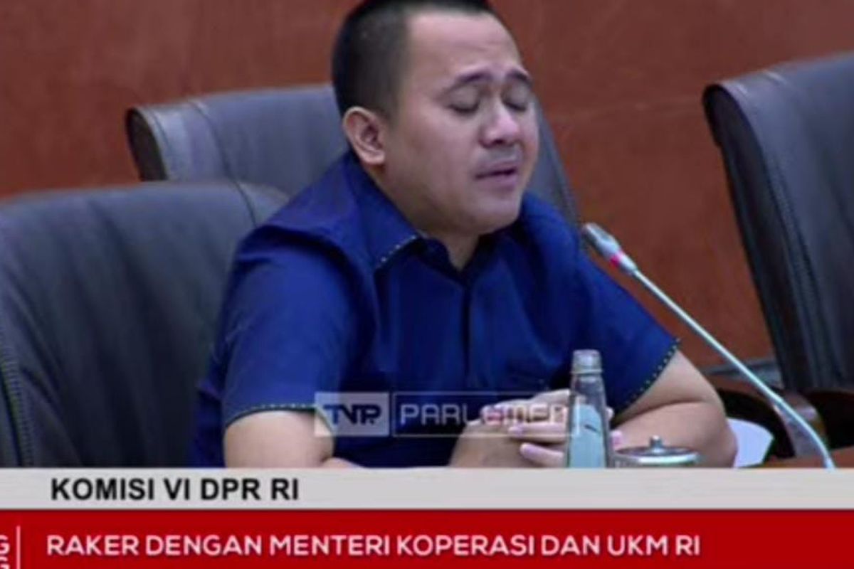Anggota Komisi VI DPR RI Mufti Anam dalam raker Komisi VI DPR RI bersama dengan Menteri Koperasi dan UKM di Jakarta, Kamis (23/11/2023) menyebut pemerintah plin-plan seiring kabar TikTok Shop mau comeback.