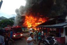Kebakaran di Kota Ambon, 31 Motor Hangus Terbakar