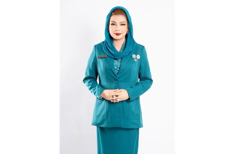 Ketua Tim Penggerak PKK Kalimantan Timur Sarifah Suraidah Harum.  