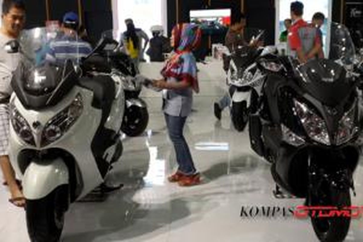 Skutik dari SYM, merek Taiwan, memberi pilihan merek-merek anti mainstream di IIMS 2015.