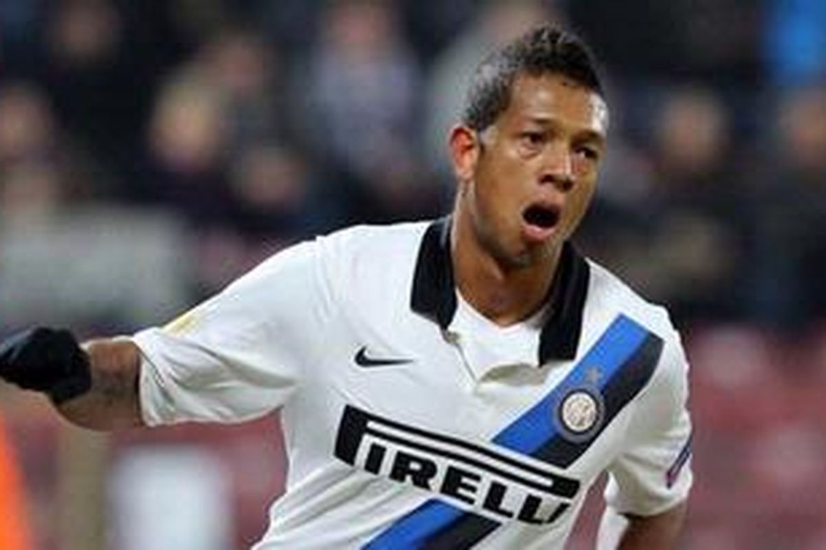 Gelandang Inter Milan asal Kolombia, Fredy Guarin.