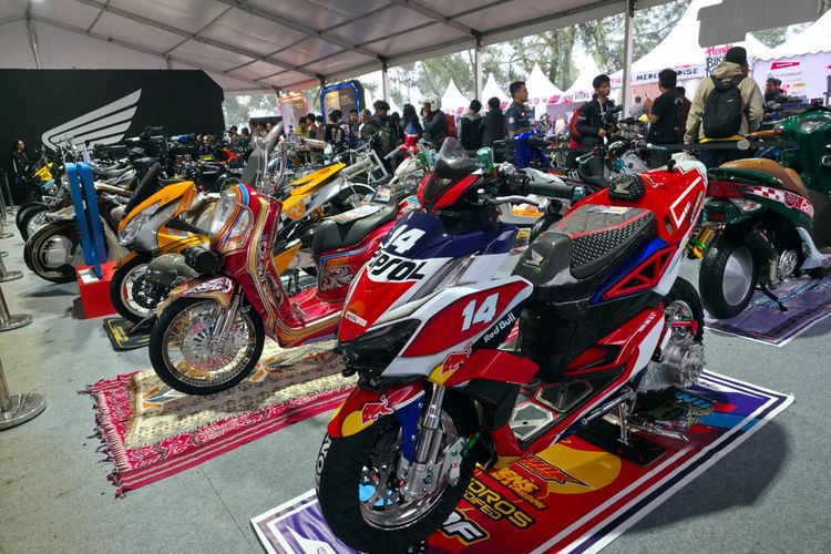 Foto Ini Jawara Honda Modif Contest 2025 Panggung Kreativitas