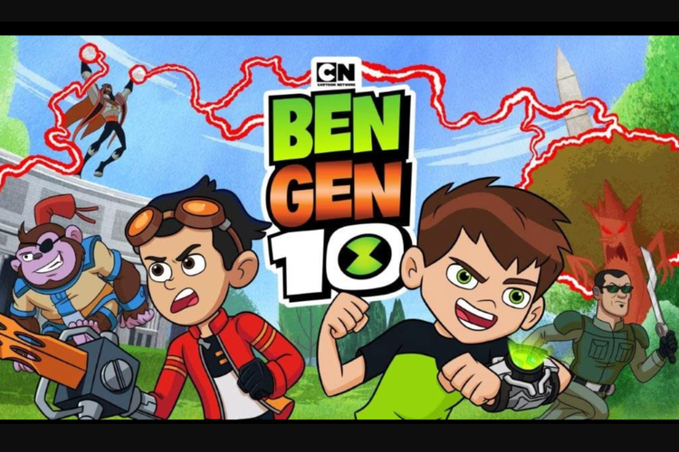 Serial animasi Ben 10: Ben Gen 10 (2021).