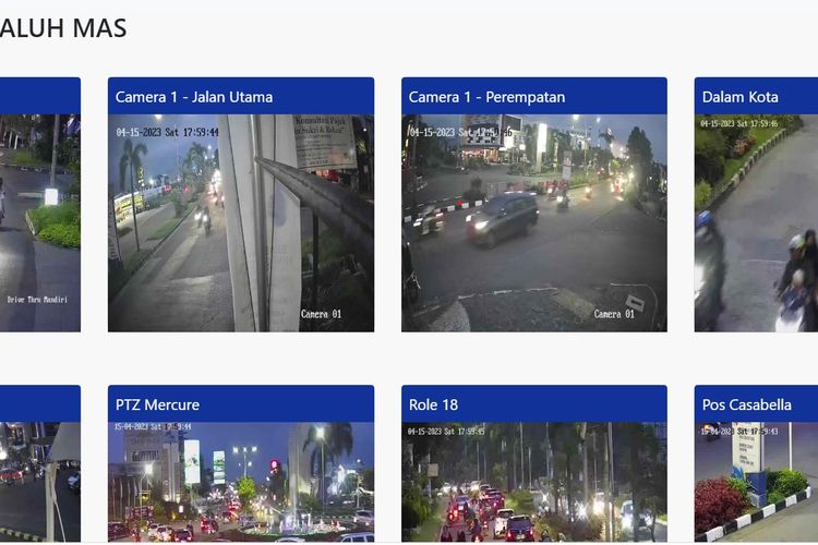 Pemudik bisa memantau kondisi lalu lintas jalur mudik di Karawang, Jawa Barat, via kamera CCTV yang bisa diakses melalui www.cctvopsketupatpolreskarawang.com.