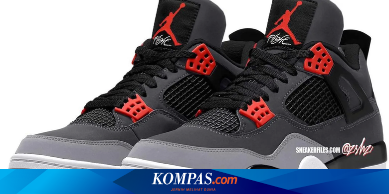 Menarik, Corak "Infrared" pada Air Jordan 4, Bukan Air Jordan 6 - Vimarsana News
