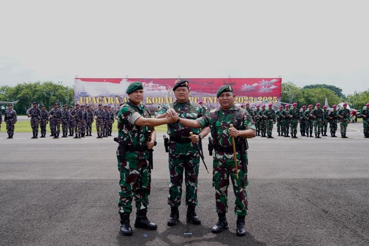 Kodal Pasukan Pemukul Reaksi Cepat TNI Beralih ke Divisi 2 Kostrad, Panglima Yudo Tekankan Sinergi 3 Matra