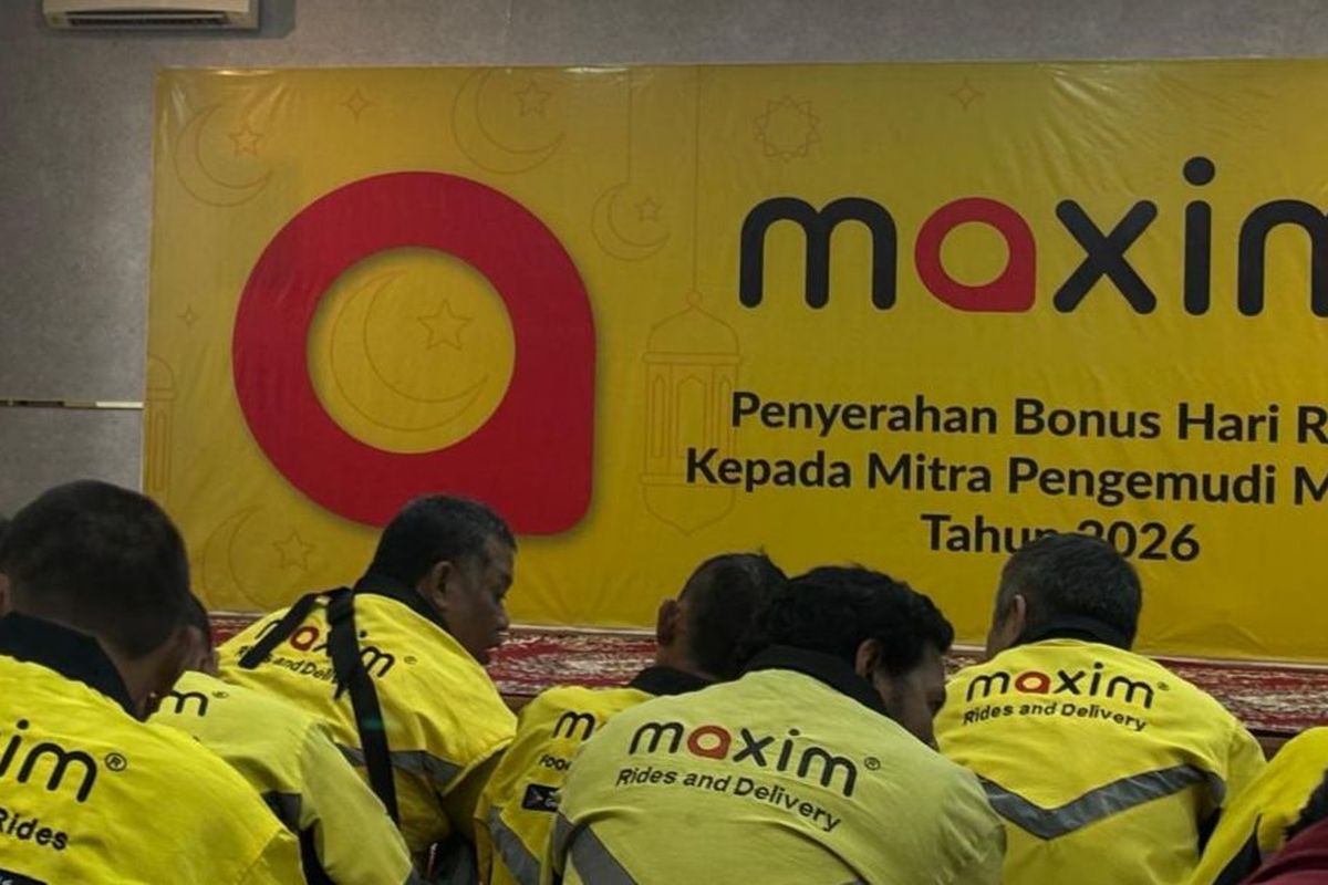 Maxim Salurkan BHR kepada 50.000 Mitra Pengemudi di 100 Kota