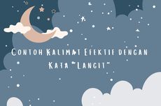 Contoh Kalimat Efektif dengan Kata "Langit"