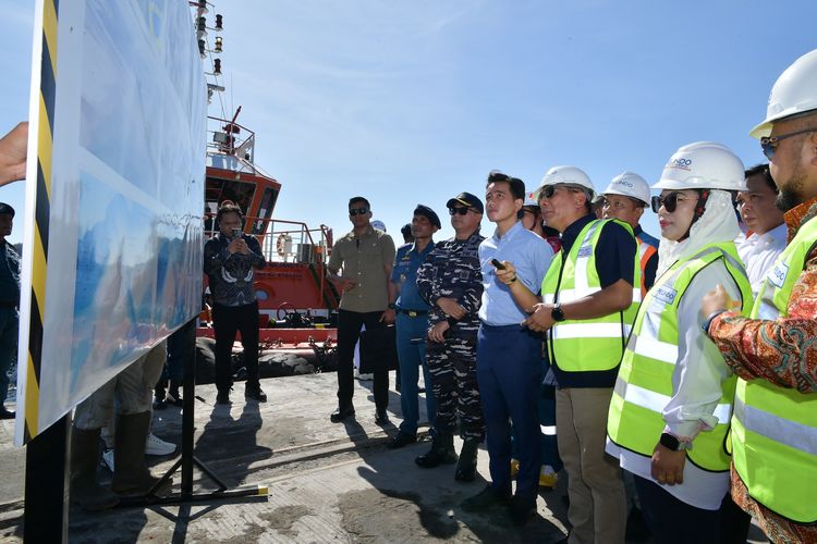 Gibran Tinjau Pelabuhan Pulau Baai Usai BBM dan Logistik di Bengkulu Alami Ganguan