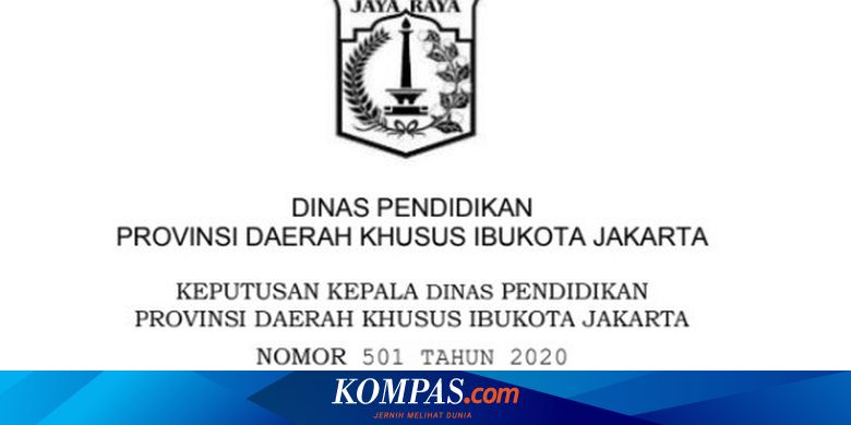 Ini Pelaksanaan Prapendaftaran Ppdb 2020 Sd Smk Negeri Di Dki Jakarta