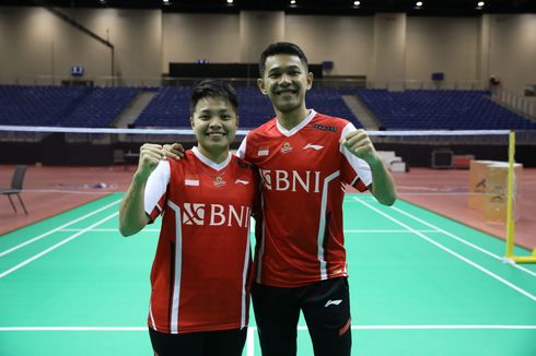 Kapten Tim Indonesia di Kejuaraan Beregu Campuran Asia 2023: Fajar Alfian dan Apriyani Rahayu