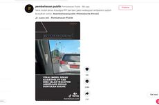 Video Viral, Mobil Dinas Kasatpol PP Banda Aceh Halangi Laju Ambulans