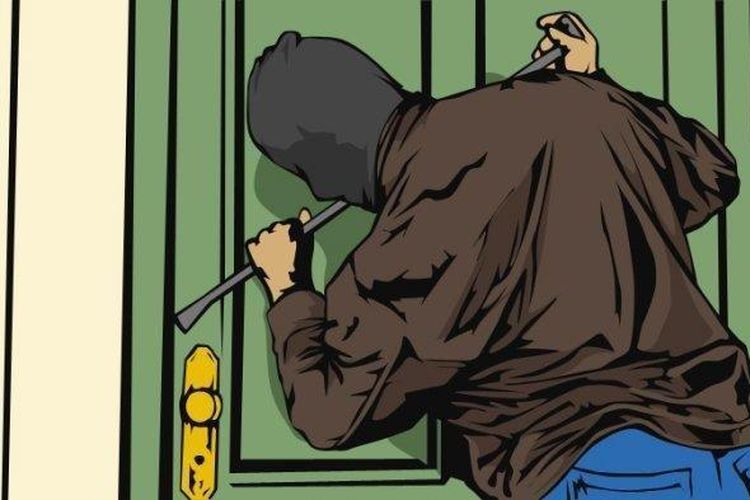 Maling Bobol SDN II Sonobekel Nganjuk, 3 Laptop dan Proyektor untuk Ujian TKA Raib