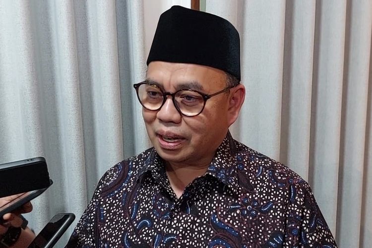 Perwakilan Anies di tim kecil Koalisi Perubahan untuk Persatuan (KPP) Sudirman Said ditemui di Sekretariat Perubahan di Kebayoran Baru, Jakarta, Jumat (24/3/2023). 