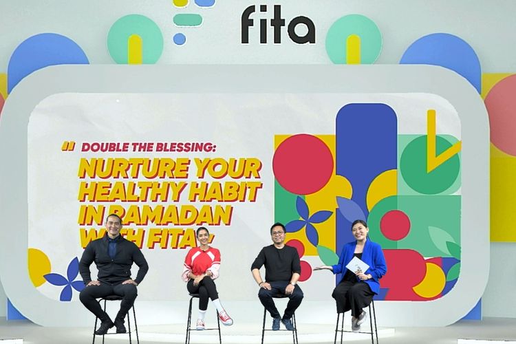 Media Gathering dengan tema ?Double the Blessing: Nurture Your Healthy Habit in Ramadan with Fita? pada Rabu (13/04/2022). 
