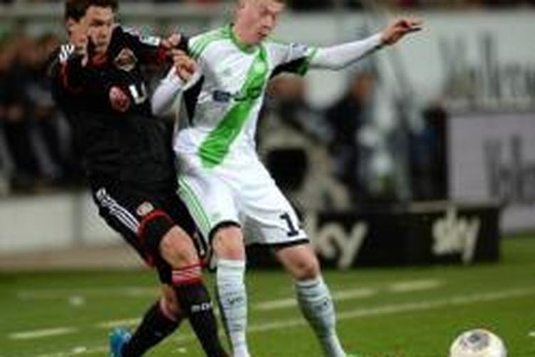Gelandang VfL Wolfsburg, Kevin de Bruyne.