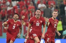 Babak I Serbia Vs Swiss: Hujan Gol, Klasemen Grup G Belum Berubah