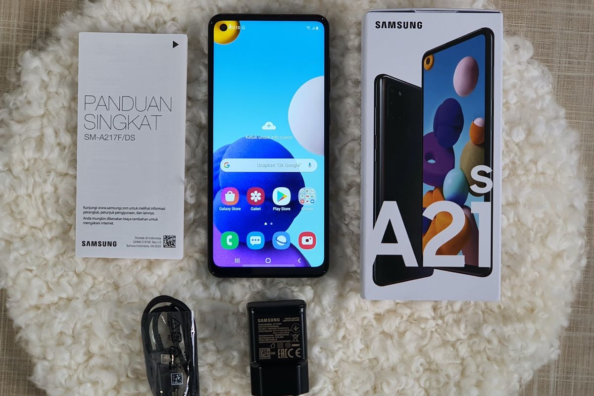 Wujud Samsung Galaxy A21s 