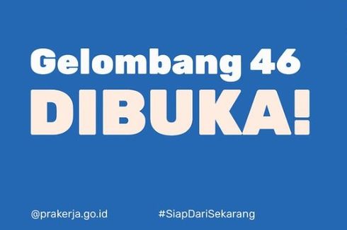 Cara Daftar Kartu Prakerja Gelombang 46 dan Syaratnya