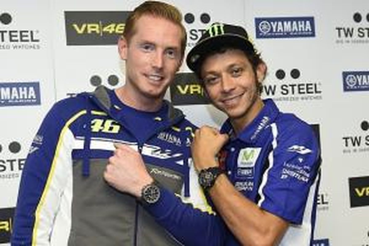 Valentino Rossi pamerkan jam tangan TW Steel VR|46 Yamaha