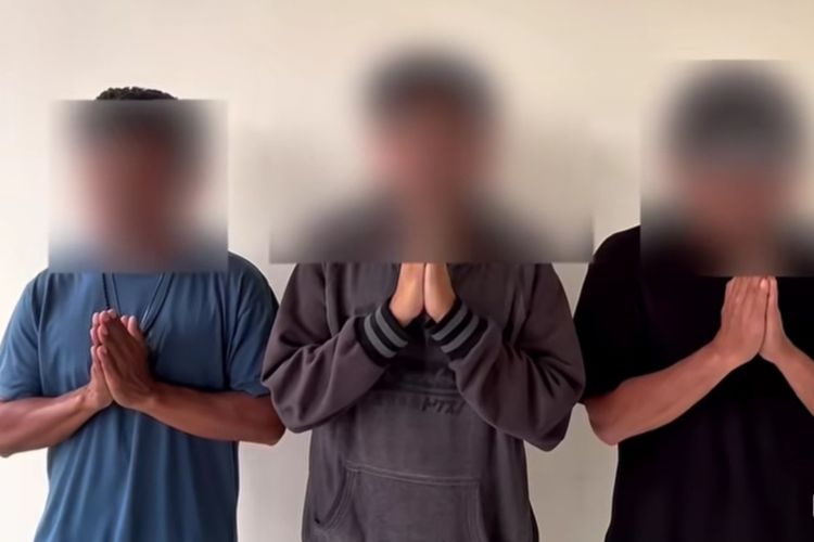 Diantar Keluarga, Semua Tersangka Penganiayaan Maut di Pematangsiantar Akhirnya Menyerahkan Diri