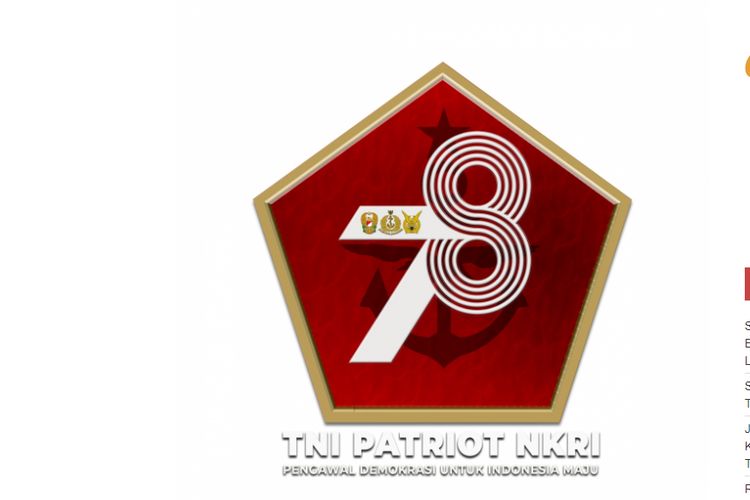 HUT ke-78 TNI