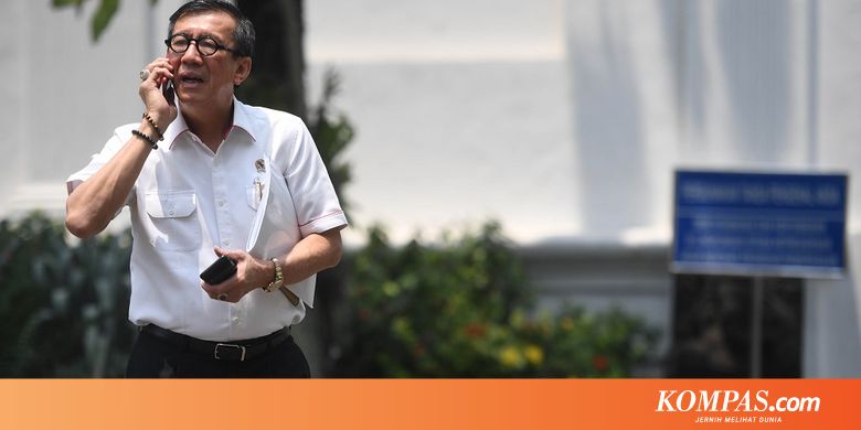 Mundur Jadi Menkumham, Yasonna Laoly Siap Dilantik Anggota DPR RI - Kompas.com - KOMPAS.com