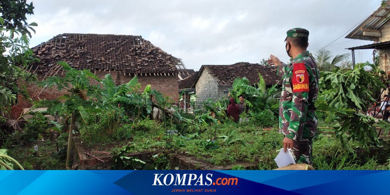Diterjang Puting Beliung, 36 Rumah di Banyuwangi Rusak