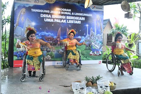 Program Inklusi Pertamina Majukan Komunitas Disabilitas di Ubud, Bali