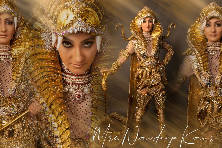 Kostum rancangan desainer Indonesia, Eggie Jasmin, berhasil dinobatkan sebagai Best National Costume dalam Mrs. World 2021. Kostum buatan Eggie dirancang khusus untuk Mrs. India World 2021, Navdeep Kaur, dengan mengangkat tema Kundalini Chakra.