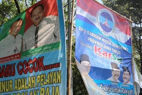 KPU Longgarkan Batasan Jumlah Maksimal Alat Peraga Kampanye Pilkada