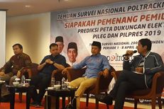 Survei Poltracking: PDI-P Raih Suara Tertinggi