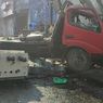 Truk Pengangkut Penggiling Padi Tabrak Gardu Listrik di Jalur Pantura, Arus ke Jakarta Macet