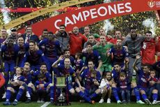 Menang Telak atas Sevilla, Barcelona Pertahankan Gelar Copa del Rey