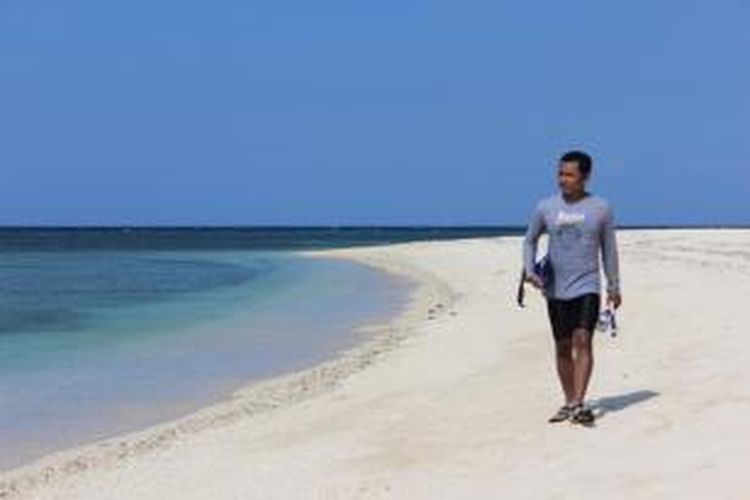 Pulau Tabuhan di Banyuwangi, Jawa Timur.