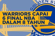 INFOGRAFIK: Warriors Capai 6 Final NBA dalam 8 Tahun Terakhir