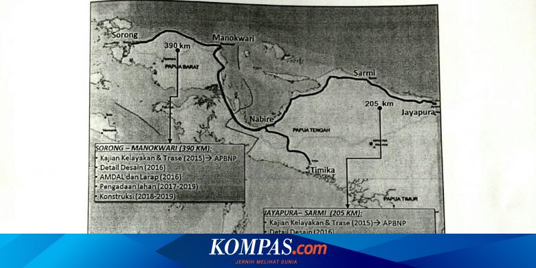 Jalur KA Trans Papua akan Hubungkan Sorong dan Jayapura