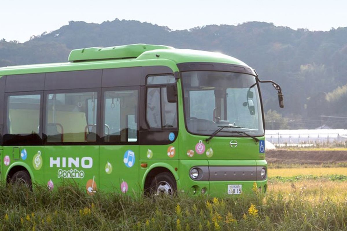 SoftBank’s self-driving bus