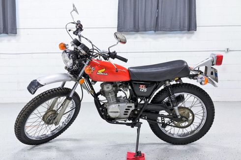 Lelang Motor Trail Jadul, Honda XL125 Tembus Rp 215 Juta