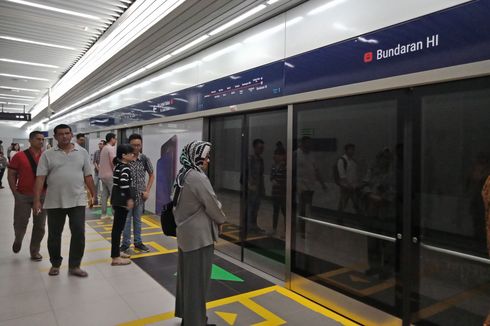 108.601 Penumpang Naik MRT di Hari Ulang Tahun Jakarta