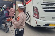 Polres Karawang Periksa Kelaikan Bus hingga Kondisi Sopir untuk Mudik