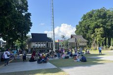 Libur Panjang Jelang Imlek, Alun-alun Kota Bogor Ramai Pengunjung