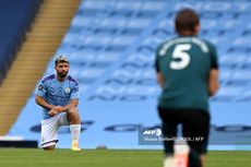 Pemandangan Kontras Man City Vs Burnley, di Bawah Berlutut, di Atas Melawan