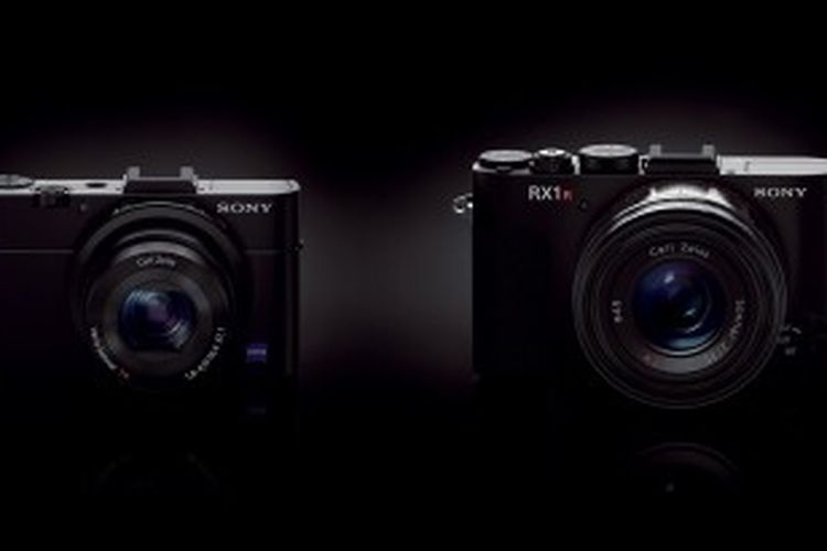 Kamera saku Sony RX100 Mark II dan Sony RX1R