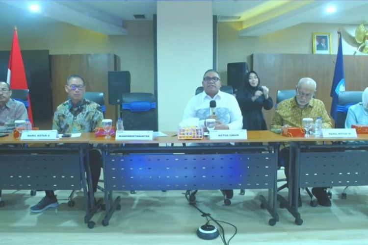 Konferensi pers peluncuran seleksi nasional penerimaan mahasiswa baru (SNPMB) tahun 2026