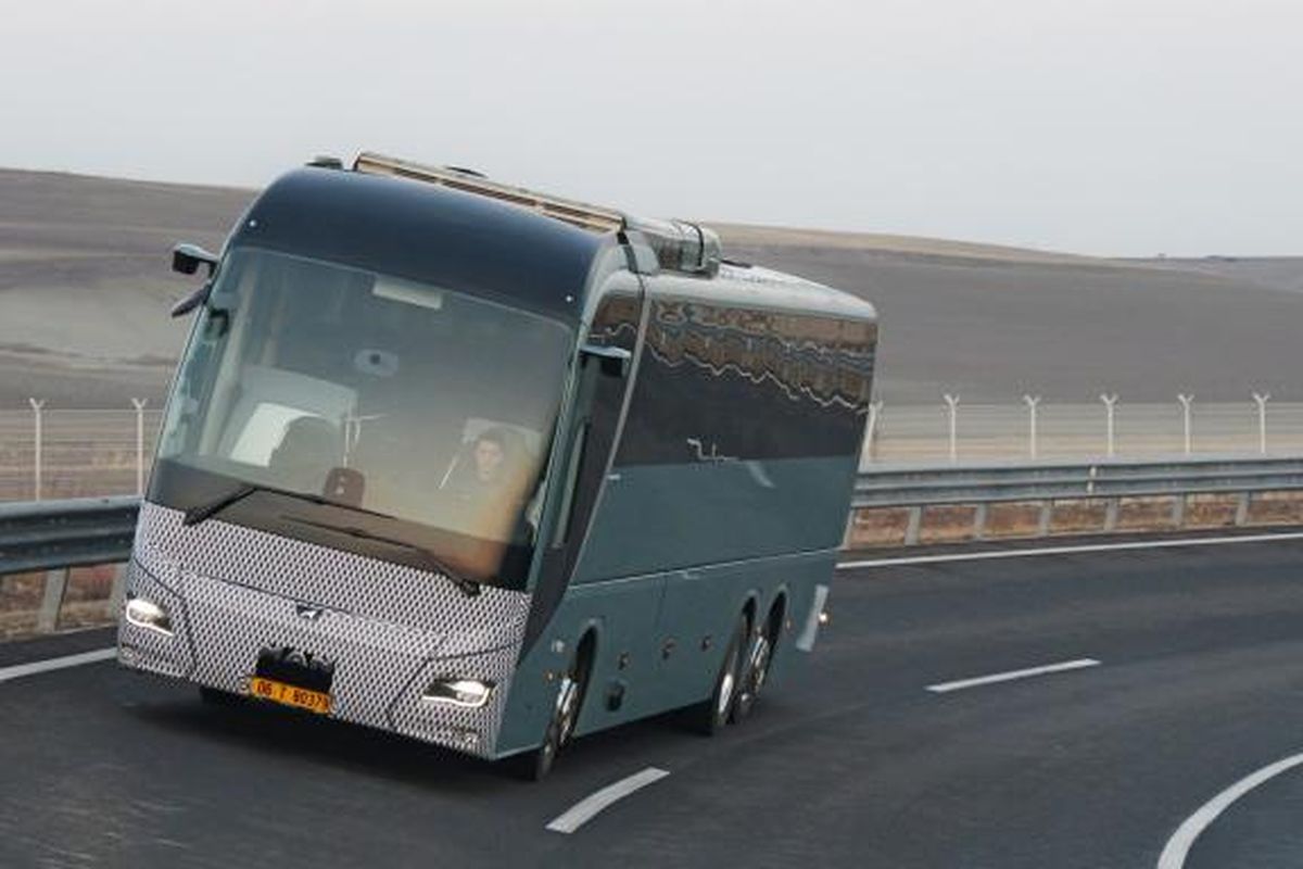 Bus listrik jarak jauh dari MAN